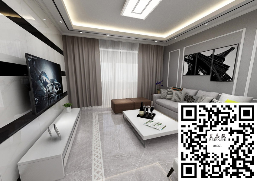 贝乐陶瓷砖与您一起浅谈大理石瓷砖装饰效果